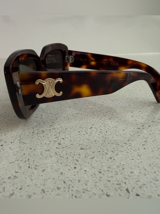 Celine Triomphe Dark Havana Sunglasses main image 7